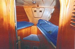 Swan yacht 48 fwd cabin