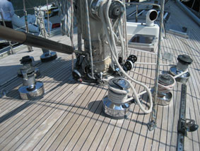 Swan 65 mast base