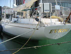 Nautor Swan 65 stern