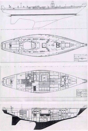 Swan yacht 65 layout